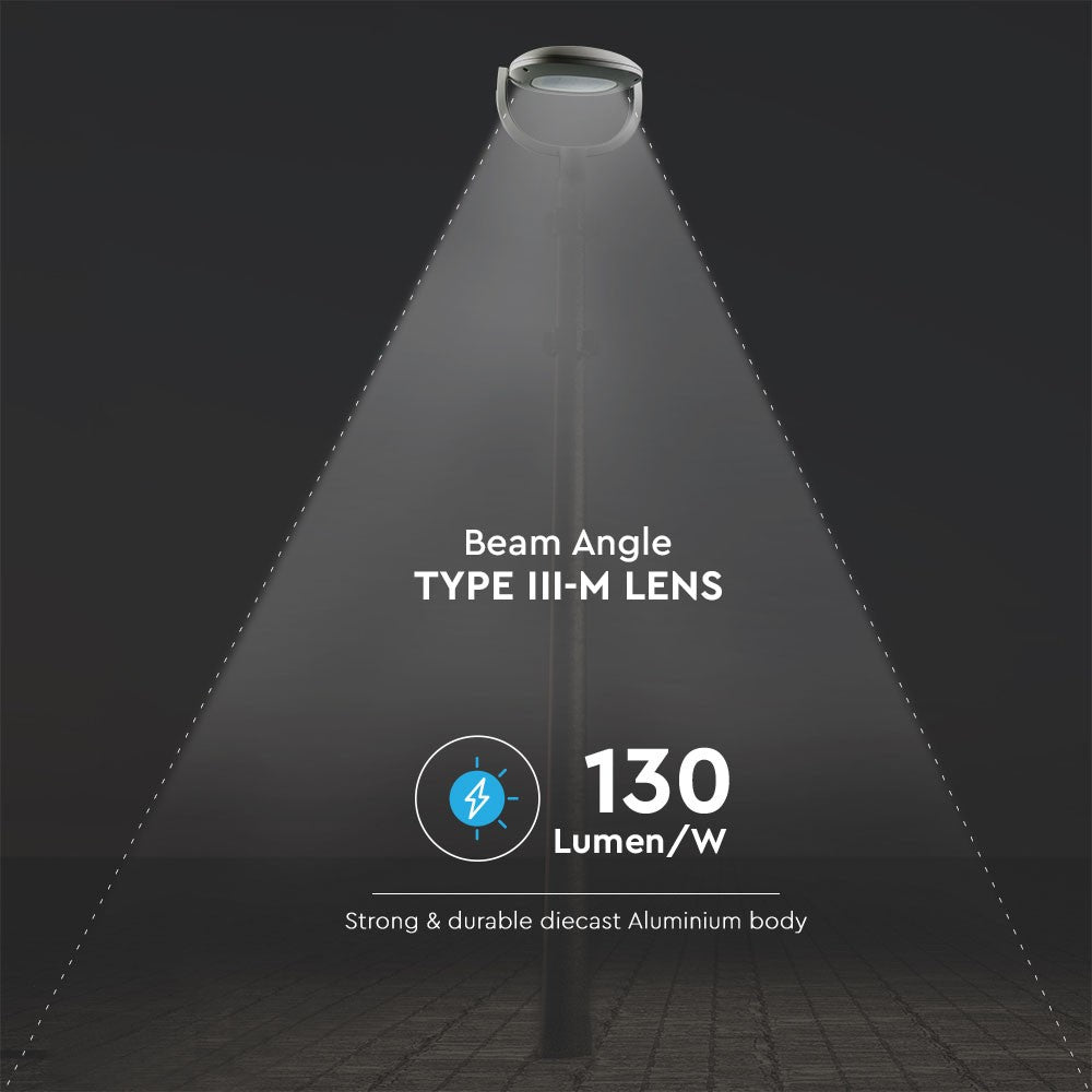 50W Lampa ogrodowa (CLASS I,TYPEIII) Zasilacz INVENTRONIC / Barwa:6500K / Skuteczność: 135lm/W