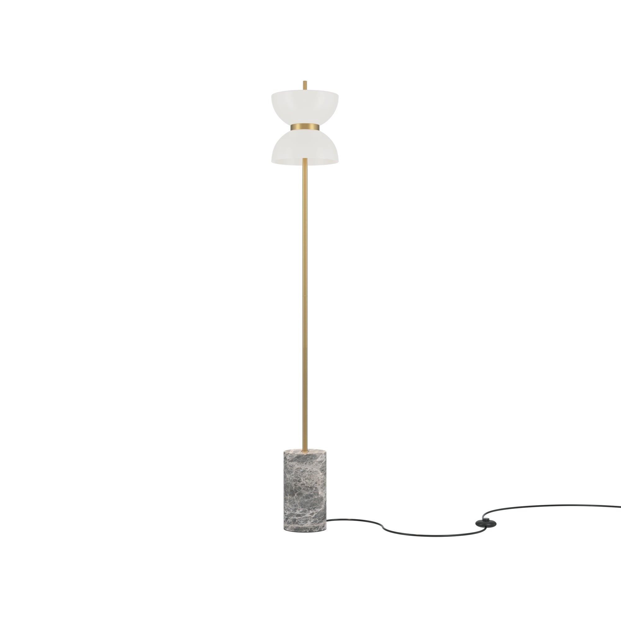 Maytoni Lampa podłogowa Kyoto - Metal - Złoty MOD178FL-L11G3K