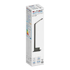 7W Słupek ogrodowy LED / Barwa:4000K / IP54 / Obudowa: Czarny