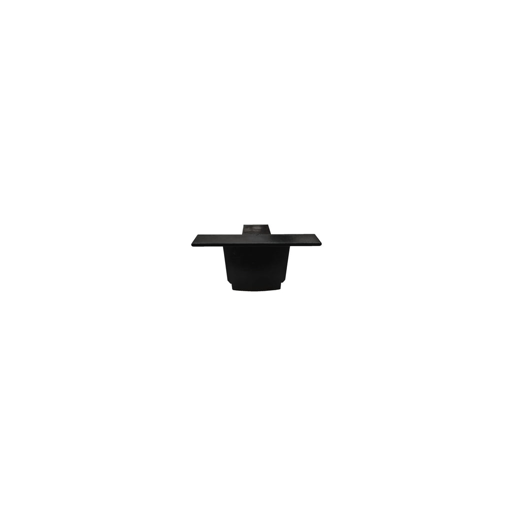 Nowodvorski System szynowy CTLS RECESSED DEAD END CAP 3-obwodowy CTLS - Tworzywo sztuczne - Czarny