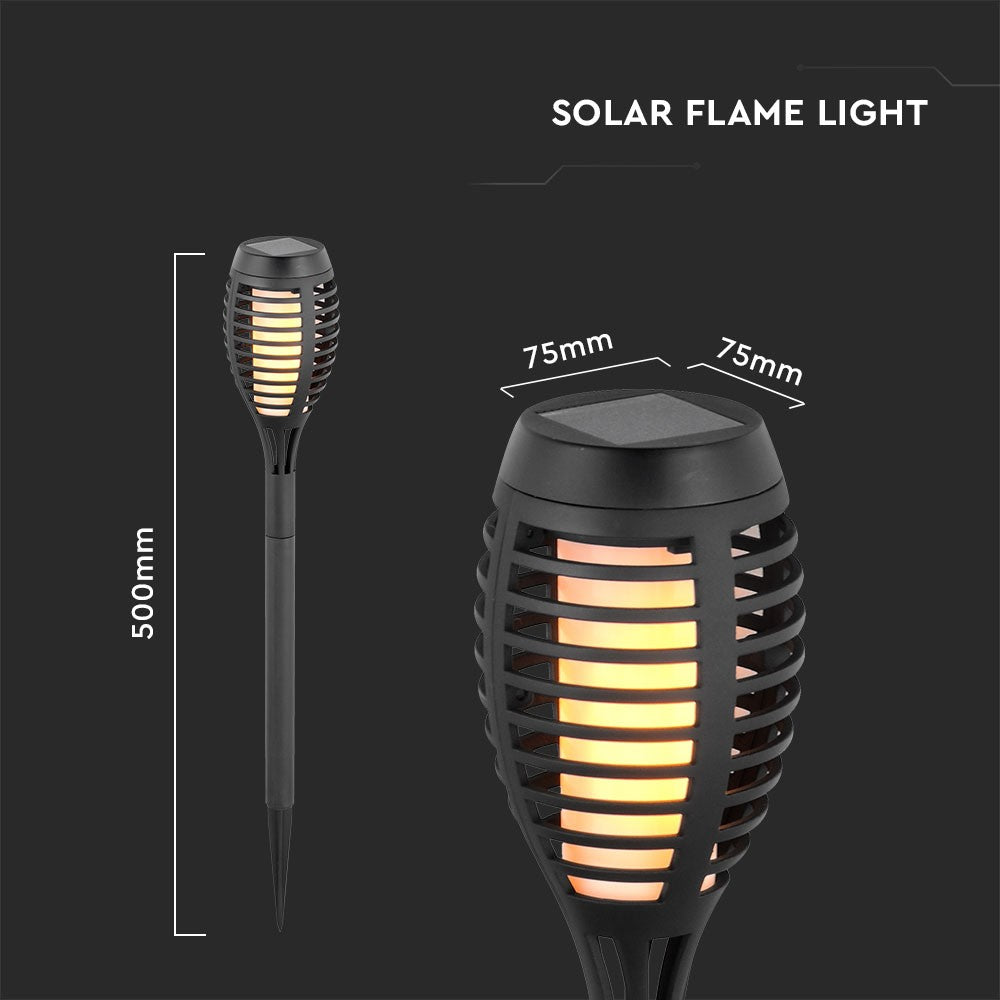 Pochodnia solarna / Zestaw: 4 szt. / Barwa:2200K