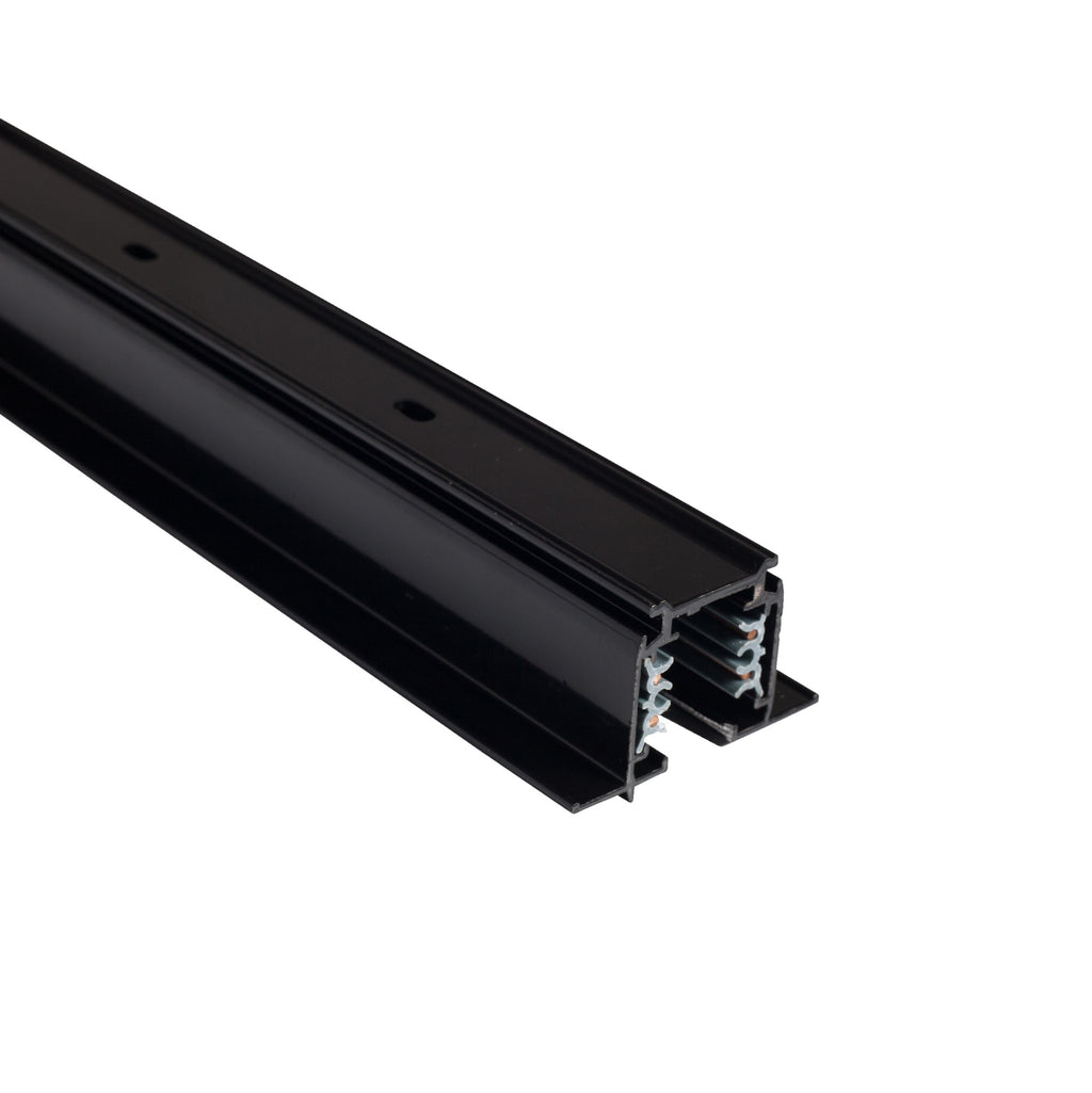 Nowodvorski System szynowy CTLS RECESSED TRACK 3 CIRCUIT 2M 3-obwodowy CTLS Szyna 16A, 3.7kVA - Aluminium - Czarny