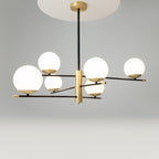 Maytoni Lampa wisząca Nostalgia - Metal - Czarny MOD048PL-06G