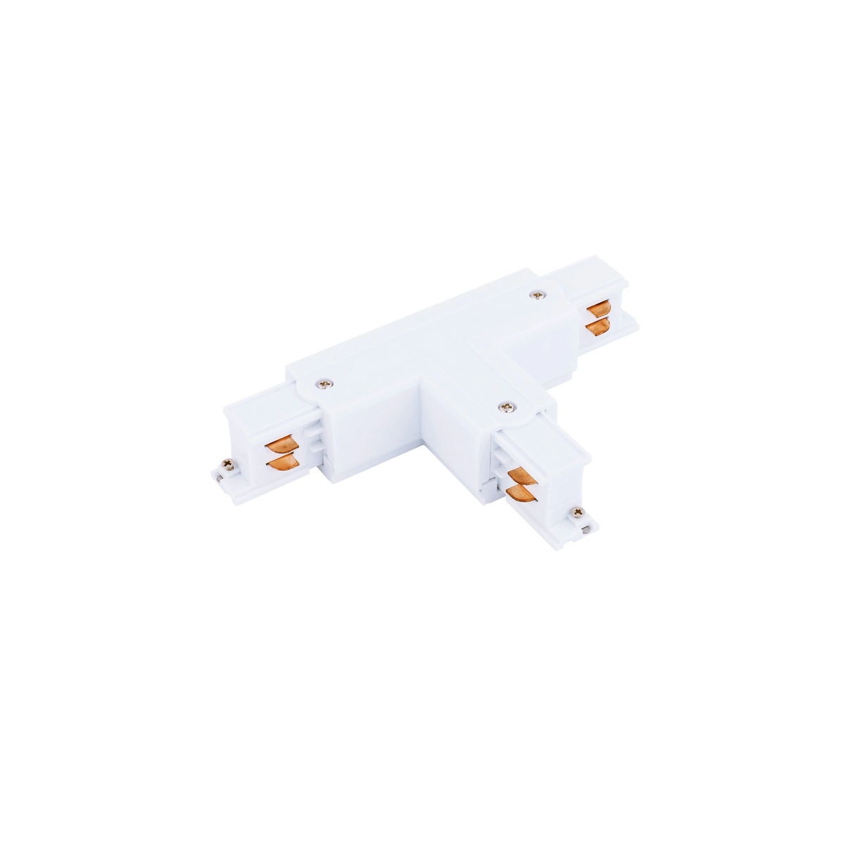 Nowodvorski System szynowy CTLS POWER T CONNECTOR, RIGHT 2 (T-R2) 3-obwodowy CTLS 16A, 3,7kVA - Tworzywo sztuczne - Czarny 8704
