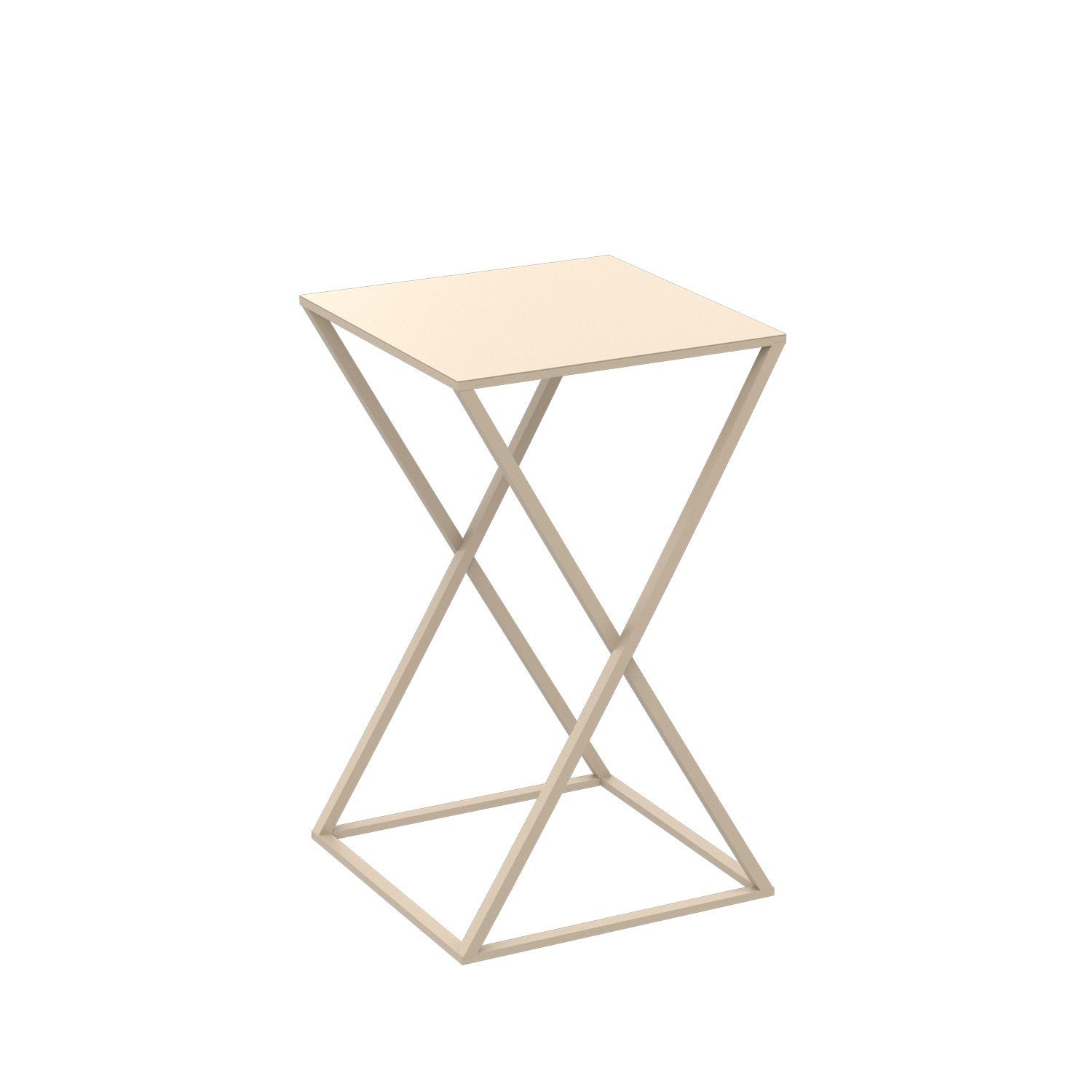 Flower stand Column B 400x240x240 beige