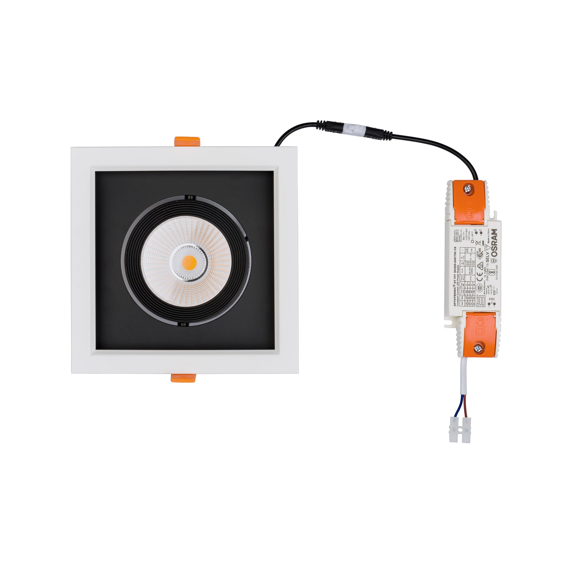 Nowodvorski Lampa downlights podtynkowa CL DIA LED 30W 30W 50/60Hz - Aluminium/Znal - Biały I