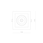 Nowodvorski Lampa downlights podtynkowa CL DIA LED 30W 30W 50/60Hz - Aluminium/Znal - Biały I