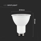 8W GU10 Żarówka LED / Chip SAMSUNG / Barwa:4000K / Kąt 110' / Trzonek:GU10
