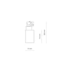Nowodvorski System szynowy CTLS NEA LED 40W 3-obwodowy CTLS Lampa 40W - Aluminium/Znal - Biały I 8747