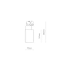 Nowodvorski System szynowy CTLS NEA LED 30W 3-obwodowy CTLS Lampa 30W - Aluminium/Znal - Biały I 8752