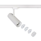 Nowodvorski System szynowy CTLS MILO LED 25W 3-obwodowy CTLS Lampa 25W - Aluminium/Znal - Biały I