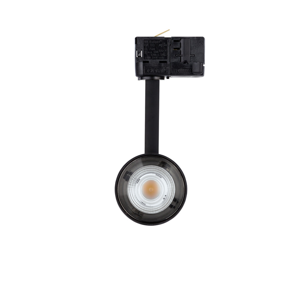 Nowodvorski System szynowy CTLS MILO LED 15W 3-obwodowy CTLS Lampa 15W - Aluminium/Znal - Czarny I