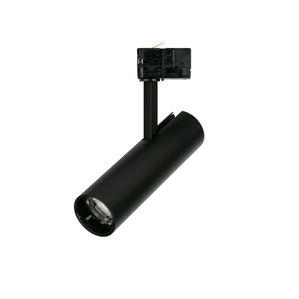 Nowodvorski System szynowy CTLS MILO LED 15W 3-obwodowy CTLS Lampa 15W - Aluminium/Znal - Czarny I 8763