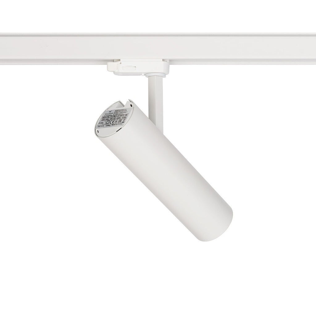 Nowodvorski System szynowy CTLS MILO LED 15W 3-obwodowy CTLS Lampa 15W - Aluminium/Znal - Biały I 8765