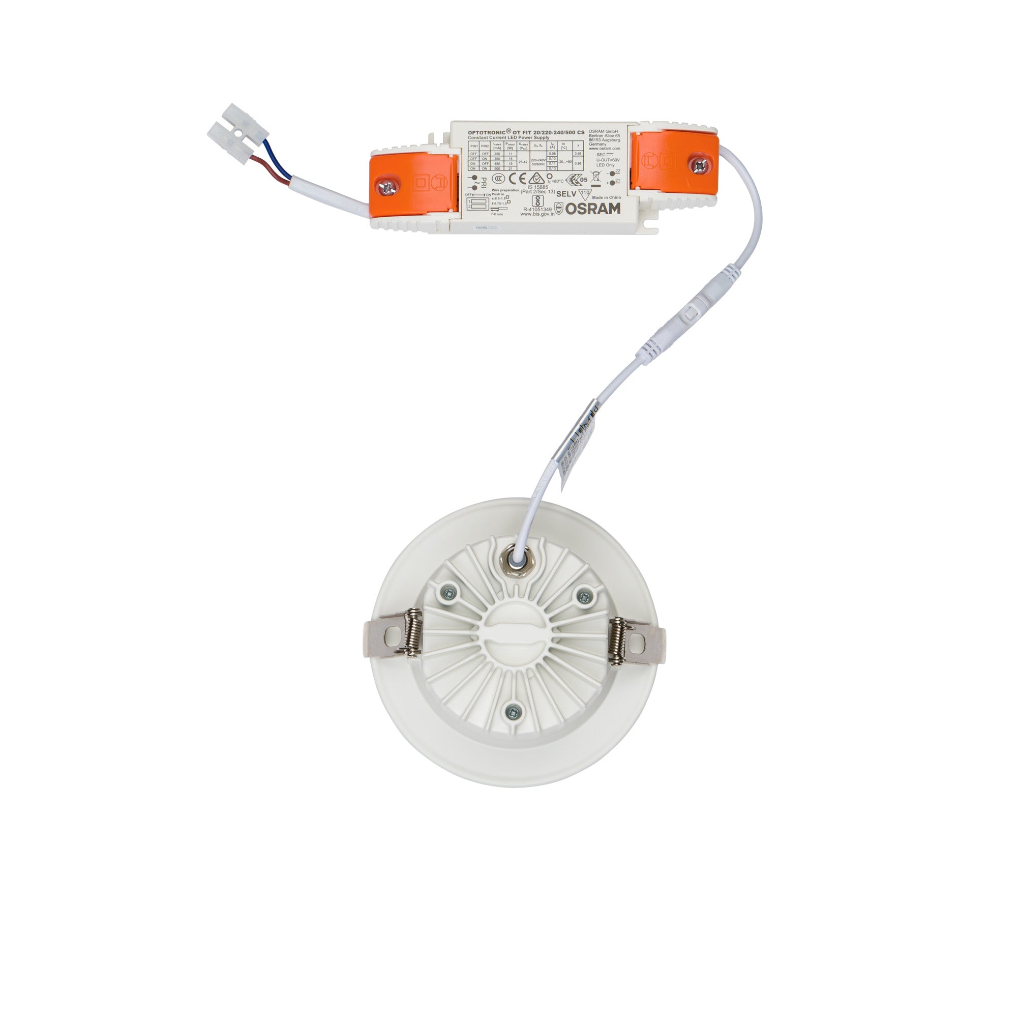 Nowodvorski Lampa downlights podtynkowa CL KEA LED 20W 20W 50/60Hz - Tworzywo sztuczne - Biały I