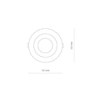 Nowodvorski Lampa downlights podtynkowa CL KEA LED 20W 20W 50/60Hz - Tworzywo sztuczne - Biały I 8772