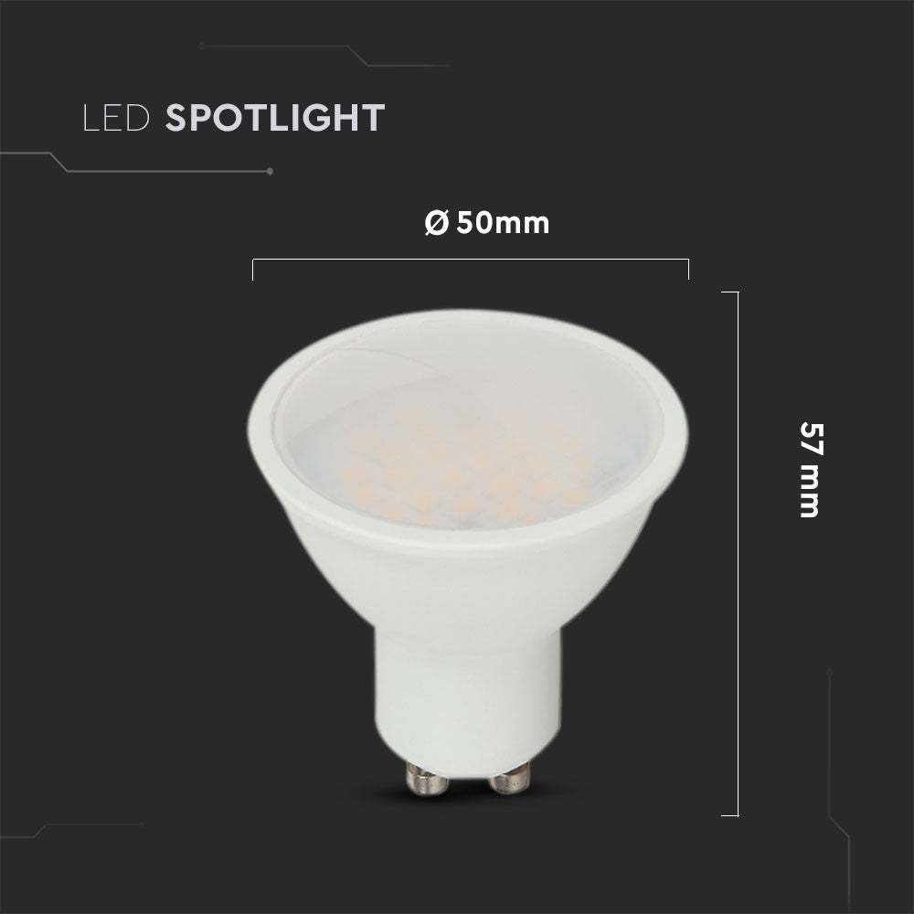 10W GU10 Żarówka LED / Chip SAMSUNG / Barwa:4000K / Trzonek:GU10