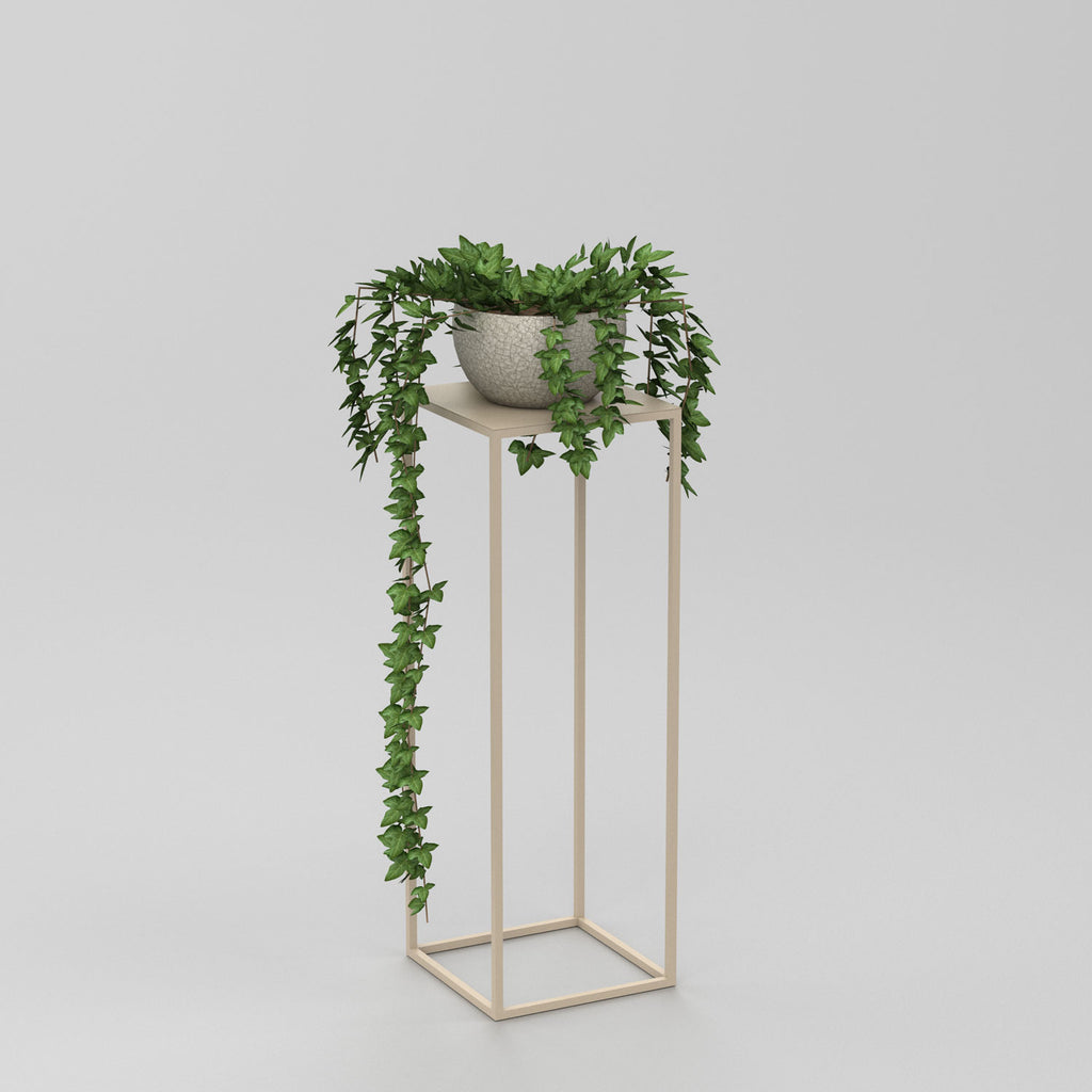 Flower stand Column A 700x240x240 beige