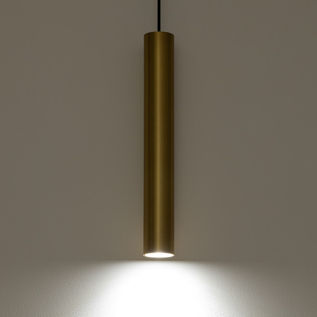 Nowodvorski Lampa wisząca EYE L 10W only LED 50/60Hz - Lity mosiądz - Miedziany 8800