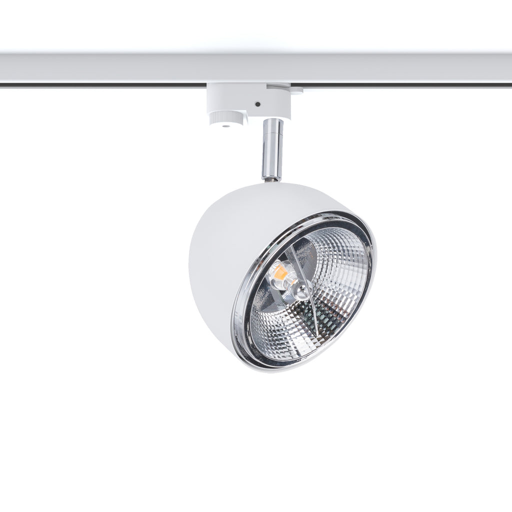 Nowodvorski System szynowy PROFILE VESPA 1-obwodowy Profile Lampa 15W only LED - Stal lakierowana - Biały