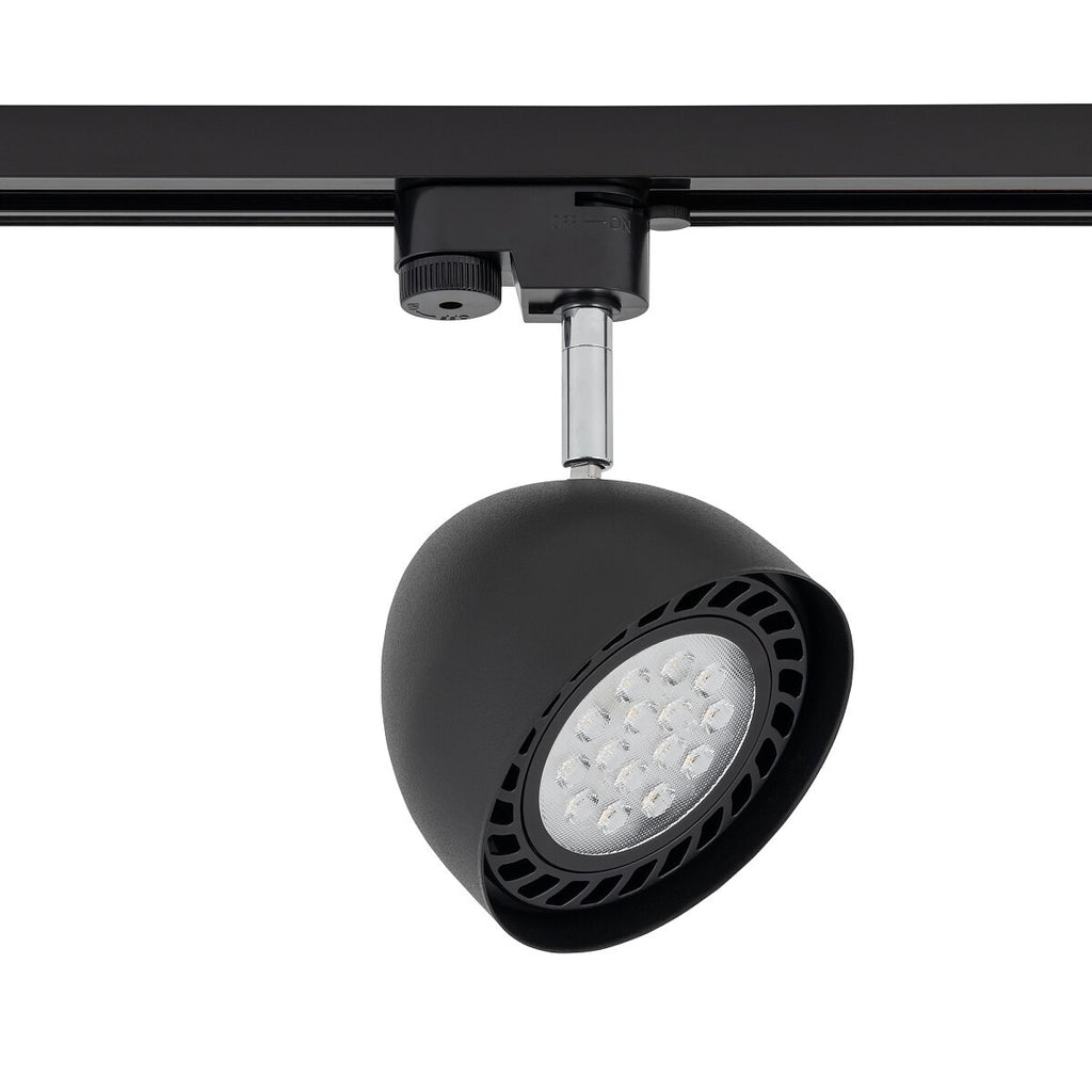 Nowodvorski System szynowy PROFILE VESPA 1-obwodowy Profile Lampa 15W only LED - Stal lakierowana - Czarny 8825