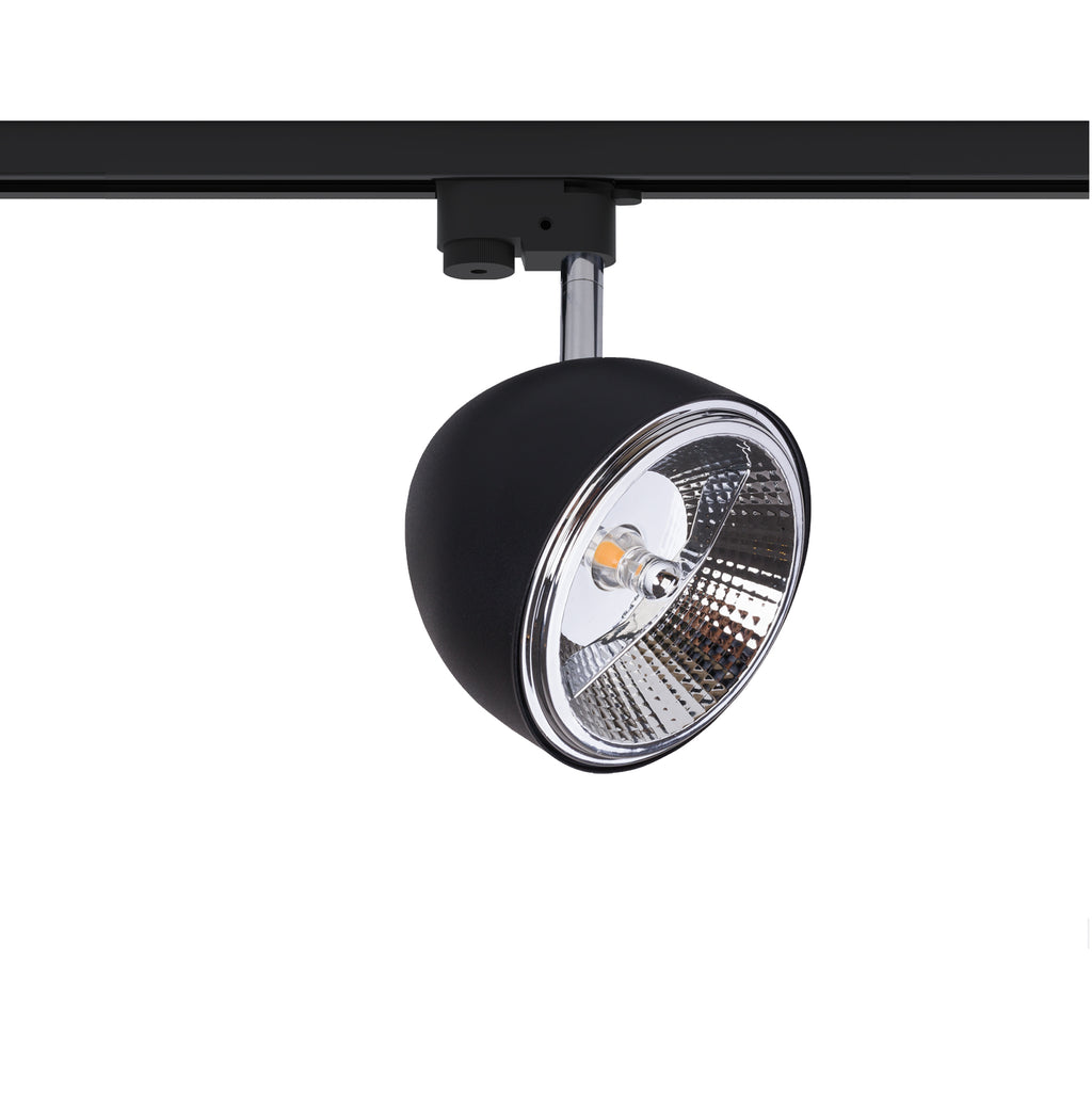Nowodvorski System szynowy PROFILE VESPA 1-obwodowy Profile Lampa 15W only LED - Stal lakierowana - Czarny