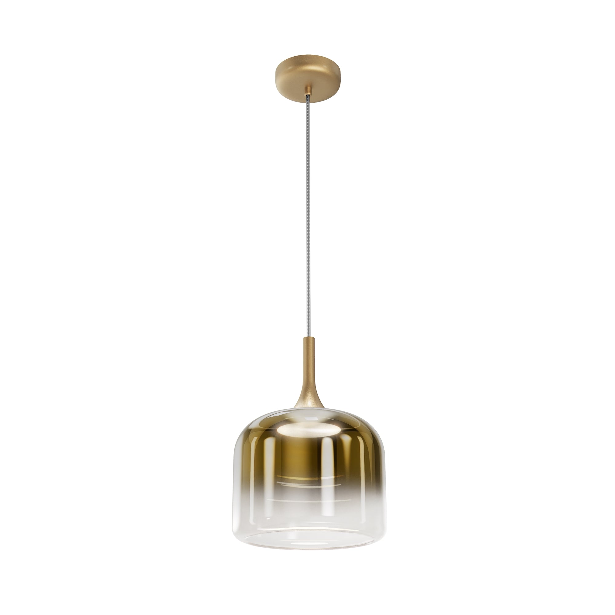 Maytoni Lampa wisząca Spirito - Metal - Złoty MOD286PL-L18G3K