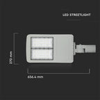 100W Lampa uliczna LED (CLASS II, Zasilacz INVENTRONICS) / Chip SAMSUNG / Barwa:4000K / Ściemniana