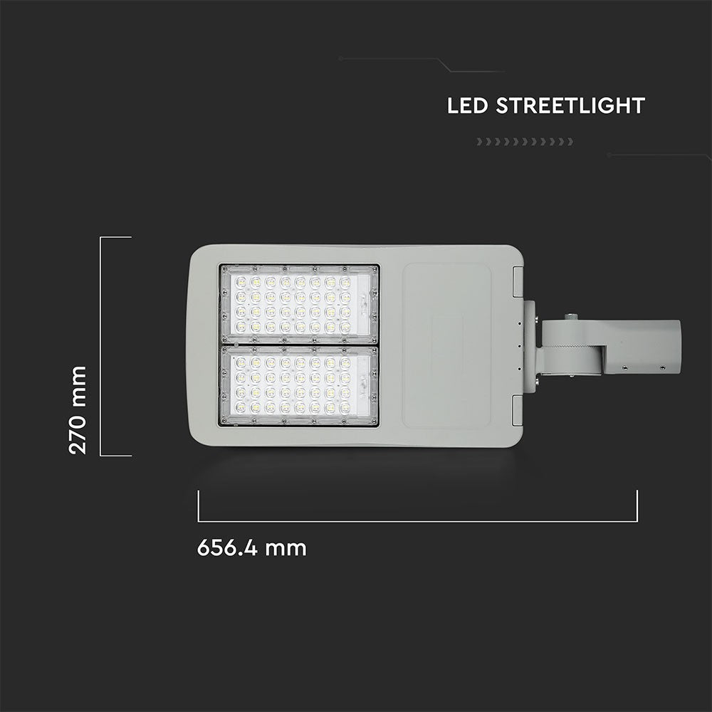 100W Lampa uliczna LED (CLASS II, Zasilacz INVENTRONICS) / Chip SAMSUNG / Barwa:4000K / Ściemniana