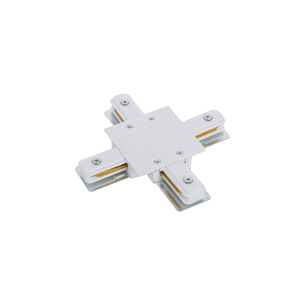 Nowodvorski System szynowy PROFILE RECESSED X CONNECTOR 1-obwodowy Profile - Tworzywo sztuczne PC - Biały