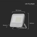 50W Naświetlacz LED SMD / Chip SAMSUNG / Barwa:6500K / Obudowa: Czarna / Skuteczność 115lm/W