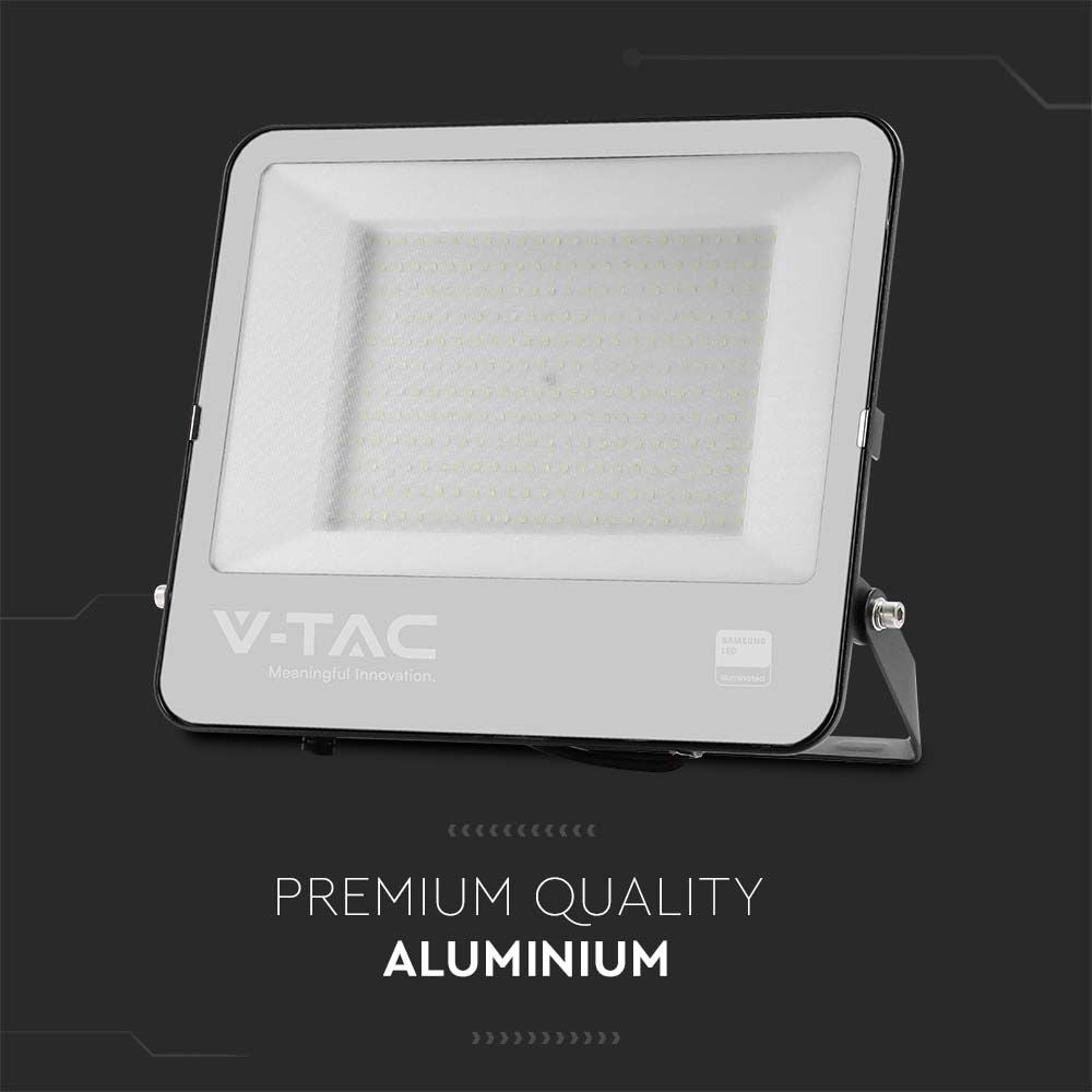 200W Naświetlacz LED SMD / Chip SAMSUNG / Barwa:4000K / Obudowa: Czarna / Skuteczność 115lm/W