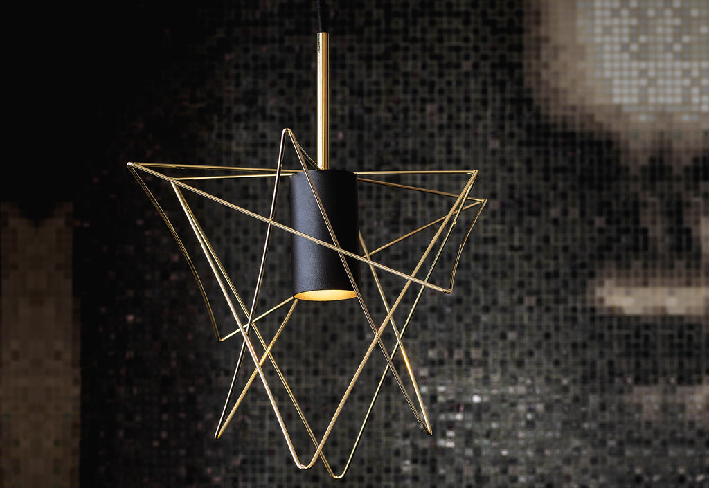 Nowodvorski Lampa wisząca GSTAR 1x10W only LED 50/60Hz - Stal mosiądzowana - Miedziany