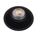 Maxlight Oprawa wpuszczana Bellatrix Bath - Metal + szkło - Czarny H0114