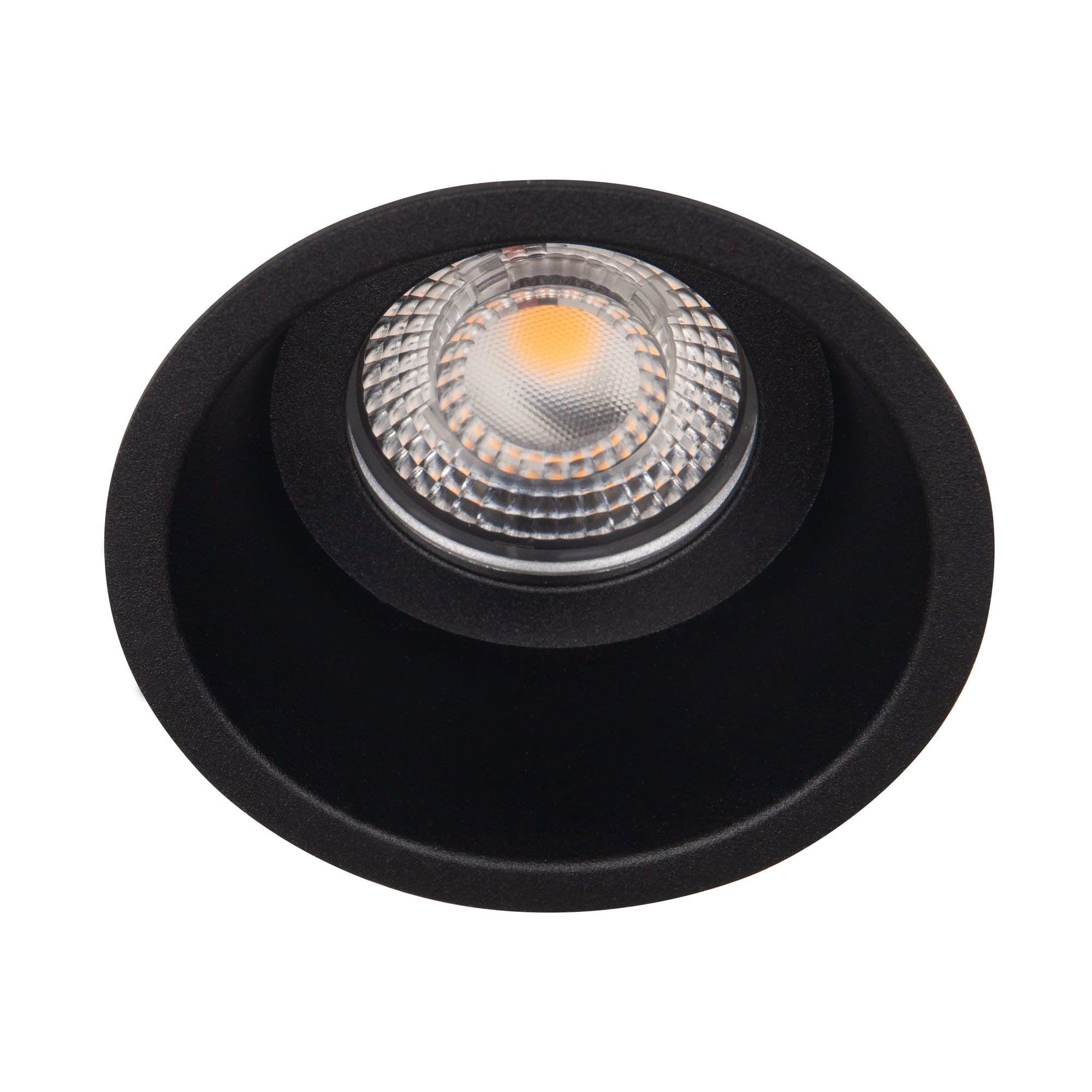 Maxlight Oprawa wpuszczana Bellatrix Bath - Metal + szkło - Czarny H0114