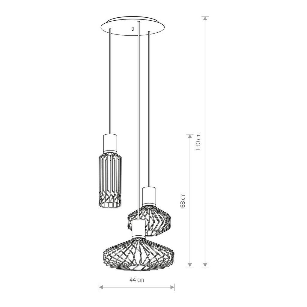 Nowodvorski Lampa wisząca PICO 10W only LED 50/60Hz - Stal lakierowana - Czarny II 8863
