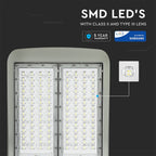 150W Lampa uliczna LED (CLASS II, Zasilacz INVENTRONICS) / Chip SAMSUNG / Barwa:4000K / Ściemniana