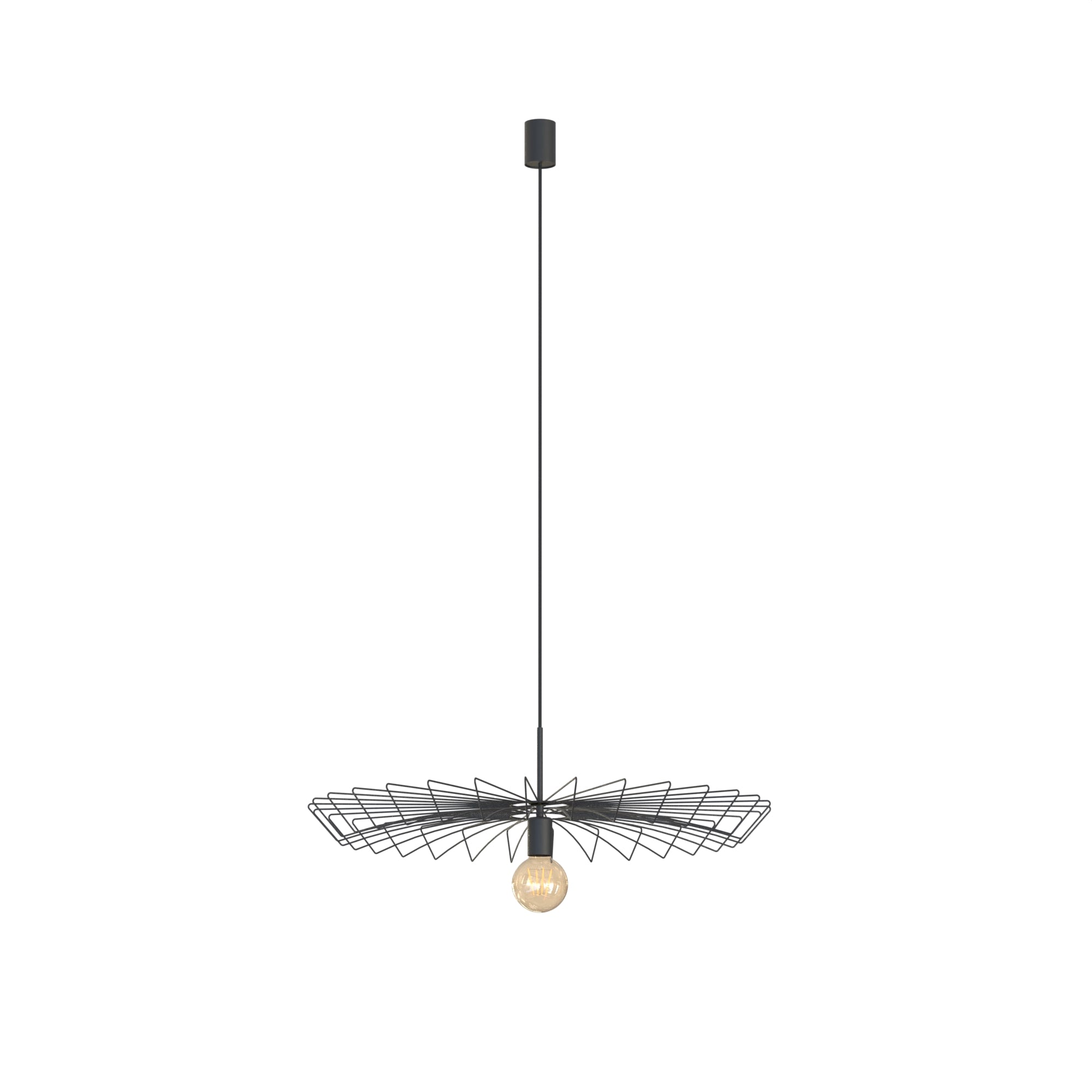Nowodvorski Lampa wisząca UMBRELLA 25W only LED 50/60Hz - Stal lakierowana - Czarny