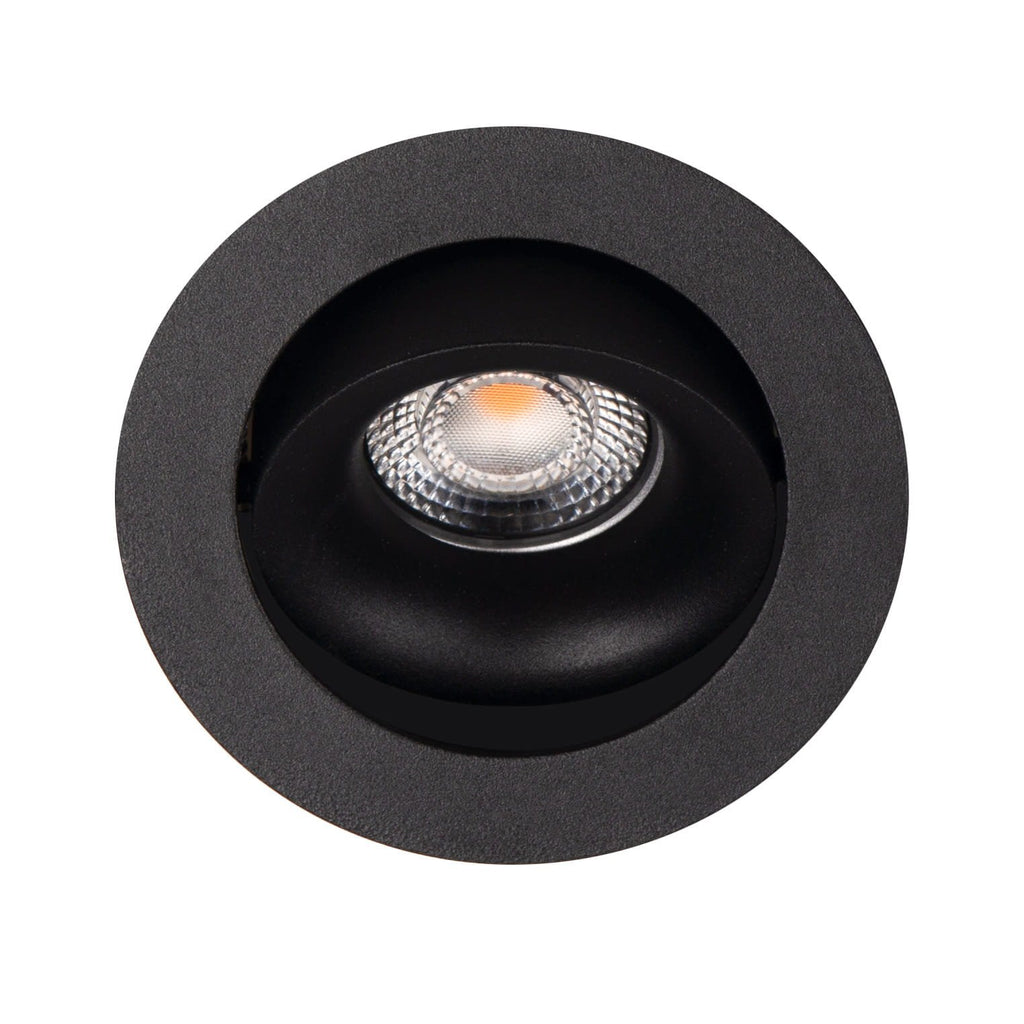Maxlight Oprawa wpuszczana Bellatrix Tilted - Metal - Czarny H0118