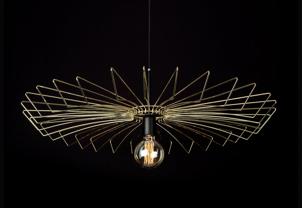 Nowodvorski Lampa wisząca UMBRELLA 25W only LED 50/60Hz - Stal mosiądzowana - Miedziany