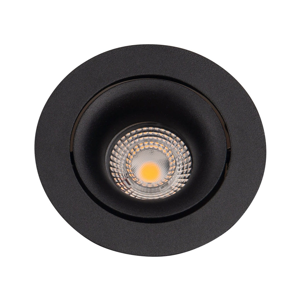 Maxlight Oprawa wpuszczana Bellatrix Tilted - Metal - Czarny H0118