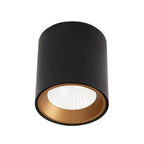 Maxlight Oprawa natynkowa Tub + Pierścień ozdobny RC0155/C0156 - Metal - Czarny C0211