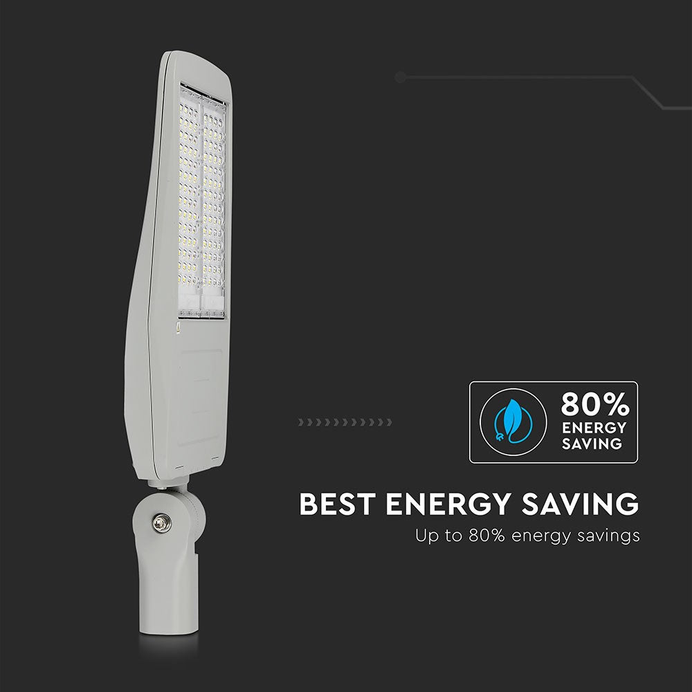 200W Lampa uliczna LED(CLASS II, Zasilacz INVENTRONICS) / Chip SAMSUNG / Barwa:5700K / Ściemniana