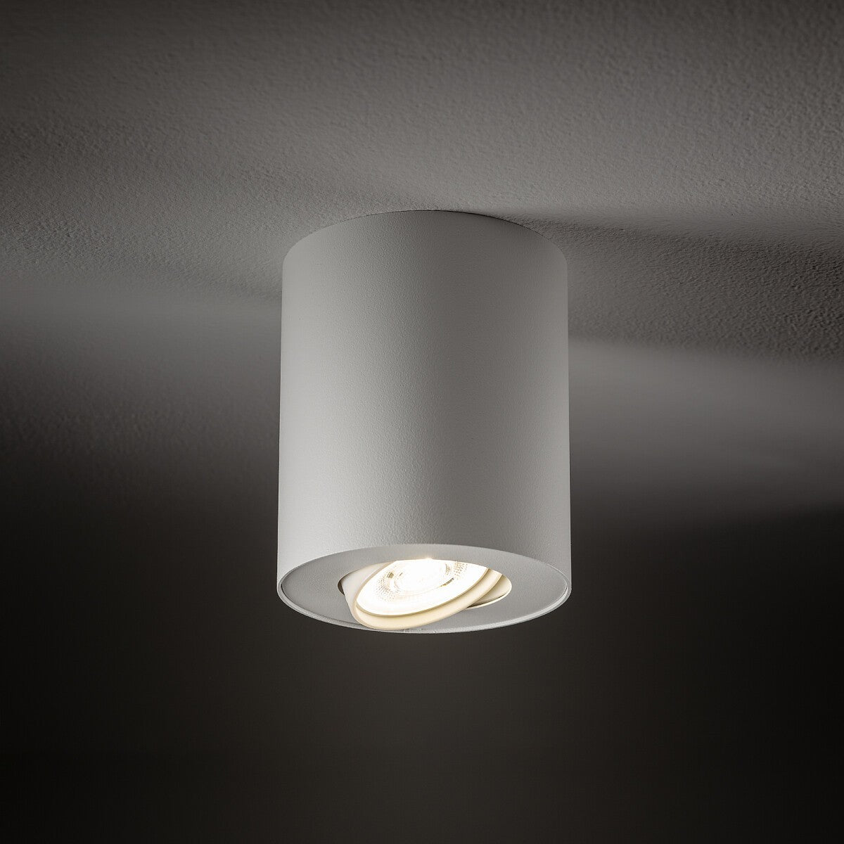 Nowodvorski Lampa downlights natynkowa SET 10W only LED 50/60Hz - Stal lakierowana - Biały I 8895 - lampa włączona