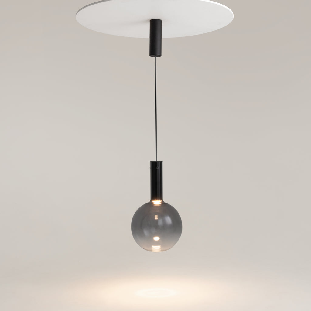Maytoni Lampa wisząca Nebula - Metal - Czarny MOD182PL-L6B3K