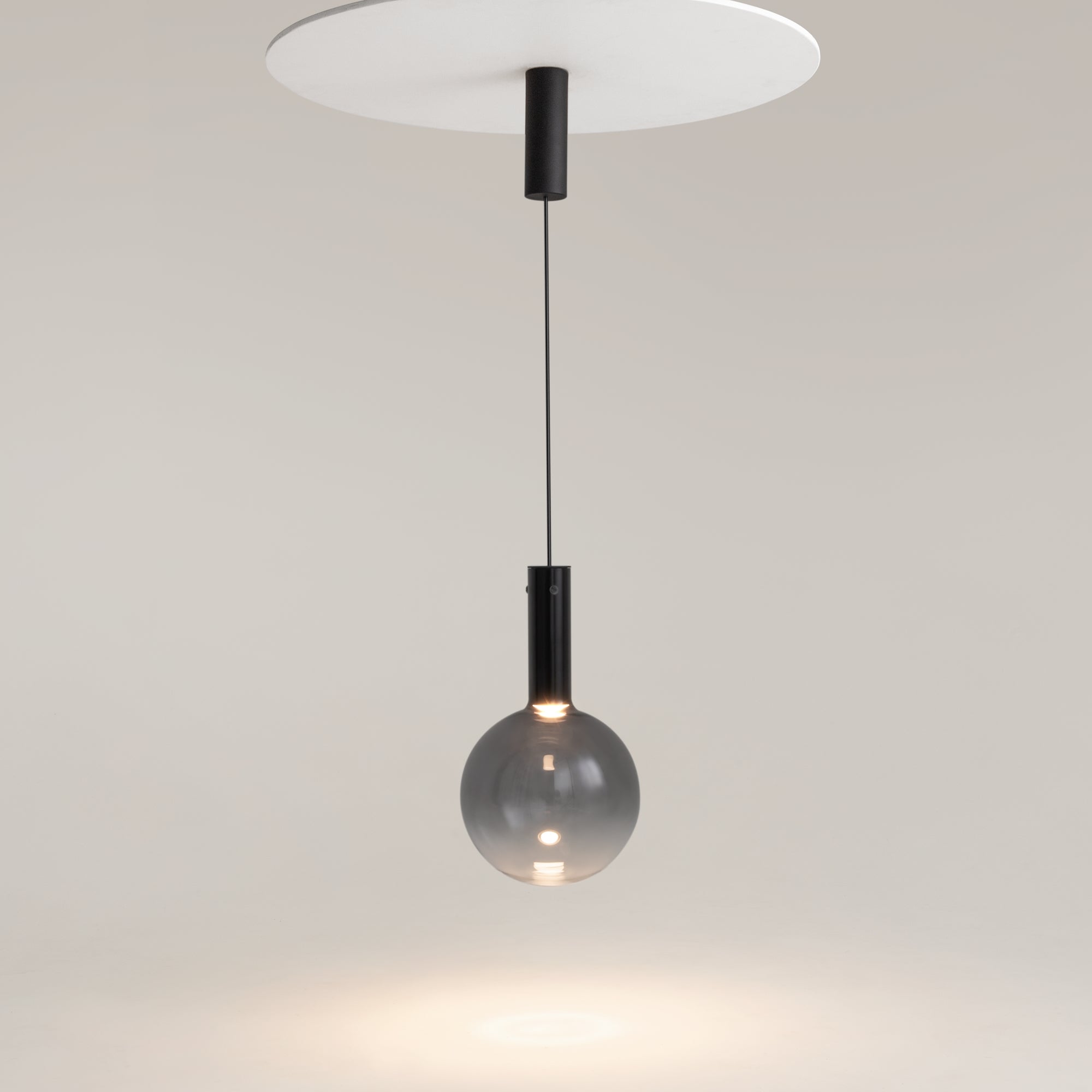 Maytoni Lampa wisząca Nebula - Metal - Czarny MOD182PL-L6B3K