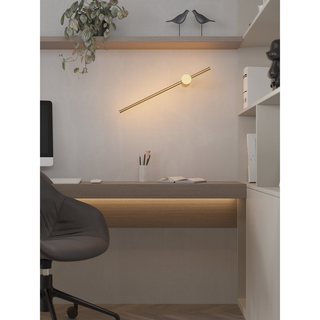 Maxlight Kinkiet Spirit - Metal - Złoty W0414