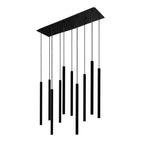 Nowodvorski Lampa wisząca LASER 490 10x10W only LED 50/60Hz - Stal lakierowana - Czarny