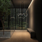 Maytoni Lampa wisząca Tau - Aluminium - Złoty MOD166PL-L30G3K