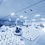 150W Liniowa Oprawa Highbay LED / Chip SAMSUNG / Barwa:6500K / Obudowa: Czarna / Wydajność: 120lm/w / Kąt 100'